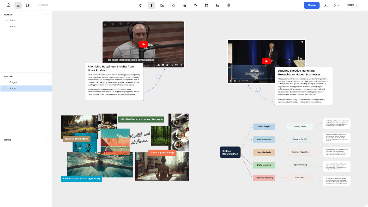 noteey is a better miro alternative for its offline usability